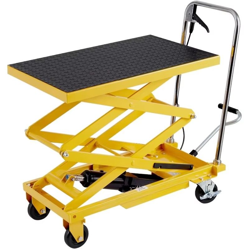 Scissor loading platform